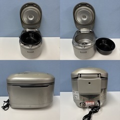 I639 🌈 ジモティー限定特別価格！ Rinnai 都市ガス用炊飯ジャー 5.5合炊き ⭐ 動作確認済 ⭐ クリーニング済の画像