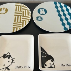 非売品　食器　セット　有田焼　ミッフィー　キティ　マイメロ　　