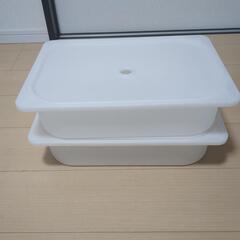 〚お取引中〛イケア　IKEA　収納ボックス　2個まとめて