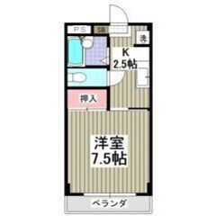  💙💜初期費用8万円パック＆フリーレント1ヶ月付き💜💙前橋駅バス...