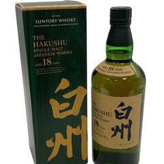 サントリー 白州 18年 700ml ウイスキー 箱付き 未開封