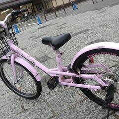 🌟子供自転車 ２２インチ 可愛い ピンク♥️美車 ハードキャンディー  🌟イオンバイクの画像
