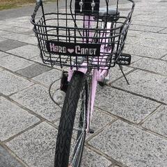 🌟子供自転車 ２２インチ 可愛い ピンク♥️美車 ハードキャンディー  🌟イオンバイクの画像