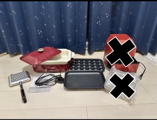 調理家電　ホットプレート　ホットサンド