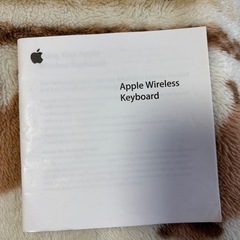 Appleキーボード 説明書付き の画像