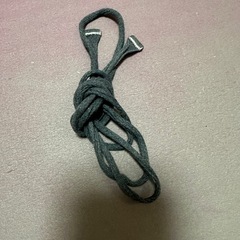 布の紐　　中古グレー