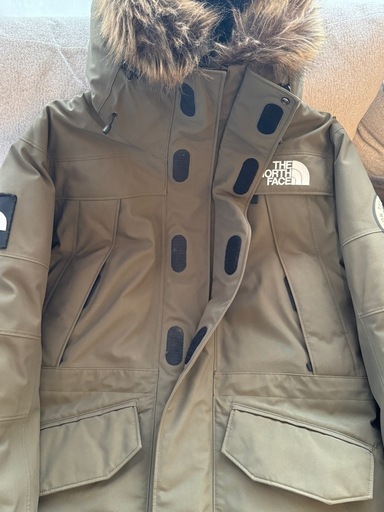 美品【THE NORTH FACE】アンターアクティカコートメンズMサイズカーキ/半額以下 