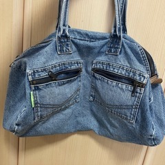 DKNY デニムボストンバッグ