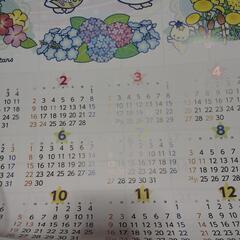 サンリオキキララ６枚つっり２０２５カレンダー新品未使用の画像