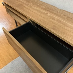 LOWYA ロウヤ テレビ台 ローボード 140cm 国産 収納付の画像