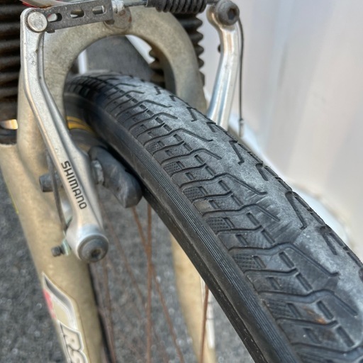 ジャンク品 走行可能なクロスバイク CROSSWAY450 XSサイズ