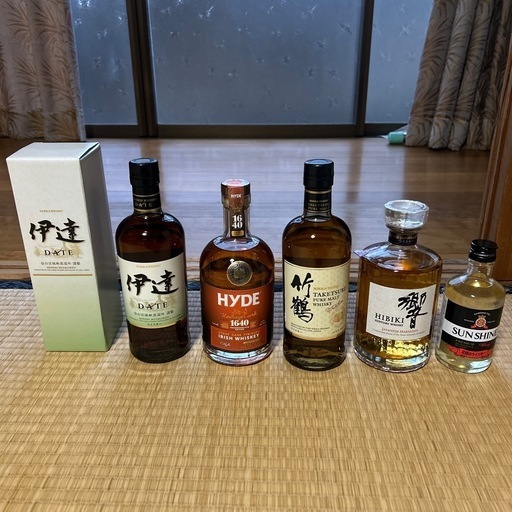 伊達　響　竹鶴　ウイスキー　ウィスキー