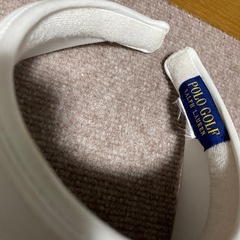 (無料)本日のみ POLO GOLF サンバイザー の画像