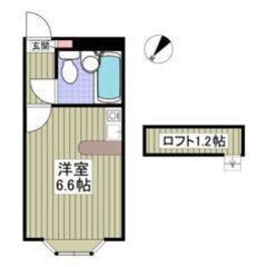 💙💜フリーレント1ヶ月付き💜💙角部屋🎶久喜駅徒歩6分✨ロフト付き...