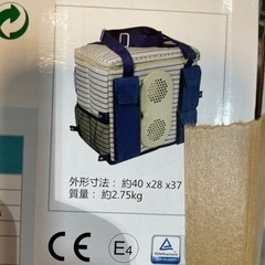 【ジモティー割】ドメスティック 軽量トラベル ソフトクーラーバッグ（ID596）の画像