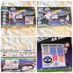 【新品】子供用 室内サッカー LEDホバーボール セットの画像