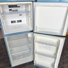 SANYO 冷凍冷蔵庫 サンヨーSR-141B-1 ブルー系の画像