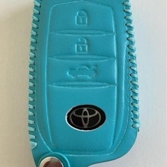 牛革ぴったり収まる 新型ハリアー スマートキーケース 3B ミン...