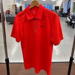 HA2502-187 配送不可 Nike ジップポロシャツ レッ...
