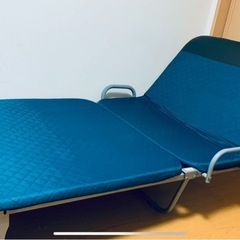 シングルベッド 折りたたみ式【お引き取り限定】 