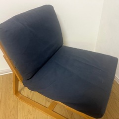 無印良品　リビングでもダイニングでも使えるソファチェア
