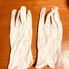 白手袋の画像