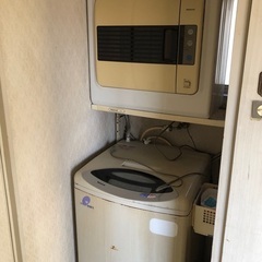 洗濯機、乾燥機、冷蔵庫あげます