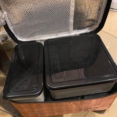 お花見や運動会に大きなお弁当箱セットの画像