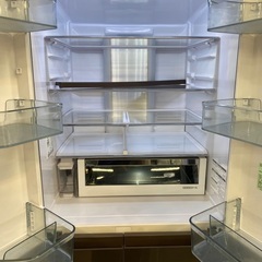 HITACHI】6ドア冷蔵庫 R-HW60K 2020年製