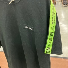 HA2502-190 MODISH GAZE Tシャツ ブラック 蛍光イエロー サイズ:L 毛玉汚れ有りの画像
