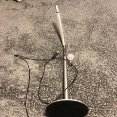 LEDスタンドライト（点灯しますが、接触悪い）、ミニ電球セット