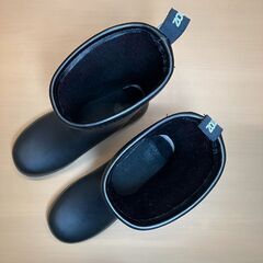 MOZ レインブーツ・長靴（ブラック）M（23.0～23.5cm）の画像