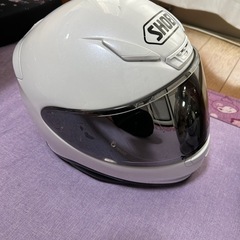 早い者勝ち　SHOEI  フルフェイスヘルメット　ミラーシールドインカム付きの画像