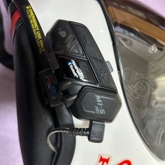 早い者勝ち　SHOEI  フルフェイスヘルメット　ミラーシールドインカム付きの画像