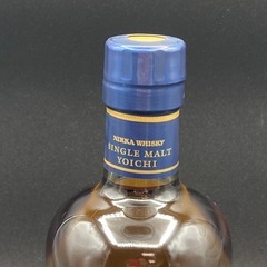 P0208702A ニッカウイスキー シングルモルト 余市 ウィスキー 箱付き 700ml シングル スモーキー お酒 ジャパニーズ 未開封の画像