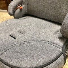 《売約済み》ジモティ限定価格！　【武蔵小山店】　 チャイルドシート ジュニアチャイルドシート 折りたたみ　日本育児 トラベルベスト EC fix ISOFIX TV108 ハーネスベルト欠品 ジュニアモードのみ 収納バッグ付き シートカバーおまけの画像