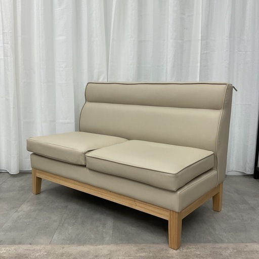 KB-78【新入荷　リサイクル品】ニトリ　Nシールド　2シーターソファ　ベージュ
