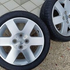 タイヤ／ホイール　4本セット　軽自動車