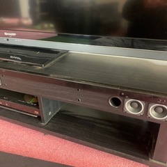 お話し中）シャープ 液晶テレビ 70インチ スピーカー付きテレビ台セット