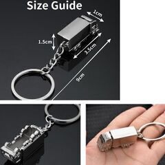 トラック型キーホルダー①（新品）の画像