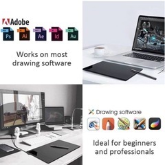 Veikk ペンタブレット　A30 美品の画像