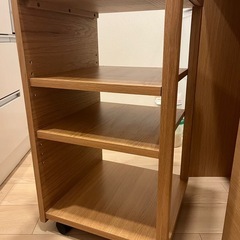 食器棚【無印良品】木製カップボード・幅88cmの画像