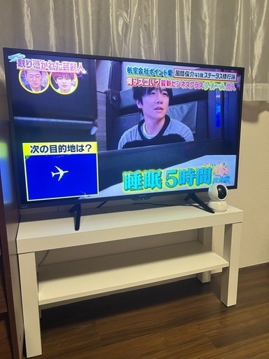値下げ交渉あり42インチ液晶テレビSHARP AQUOS&IKEAテレビ台 (まっしま) 大阪のテレビ《液晶テレビ 》の中古あげます・譲ります｜ジモティーで不用品の処分