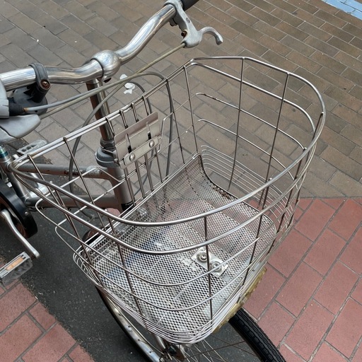 【超お買い得】 パナソニック タフベルト 27インチ 3段変速 ベルト自転車 オートライト