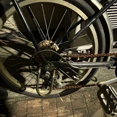 折りたたみ自転車の画像