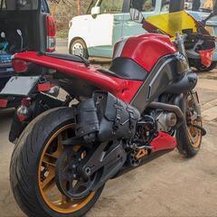 ビューエル Buell ファイアーボルト 赤 ‘06 XB12R (インチ工具、パーツ多数あり) ハーレー三拍子♪の画像
