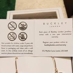 Londonロンドン🇬🇧BUCKLEY ピアスの画像