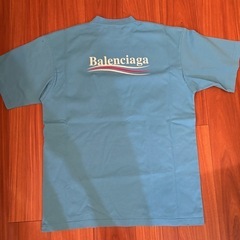 バレンシアガ　キャンペーンロゴTシャツの画像