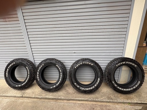 TOYO  OPEN COUNTRY R/T 185/85R16 4本セット 中古