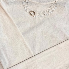 クリアチェーンネックレスの画像